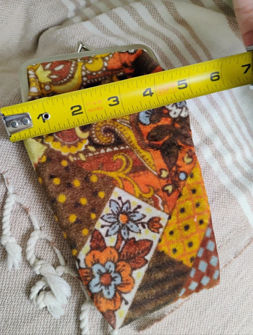Vintage Bundle Groovy Granny Handbag Sunglass & Pouch